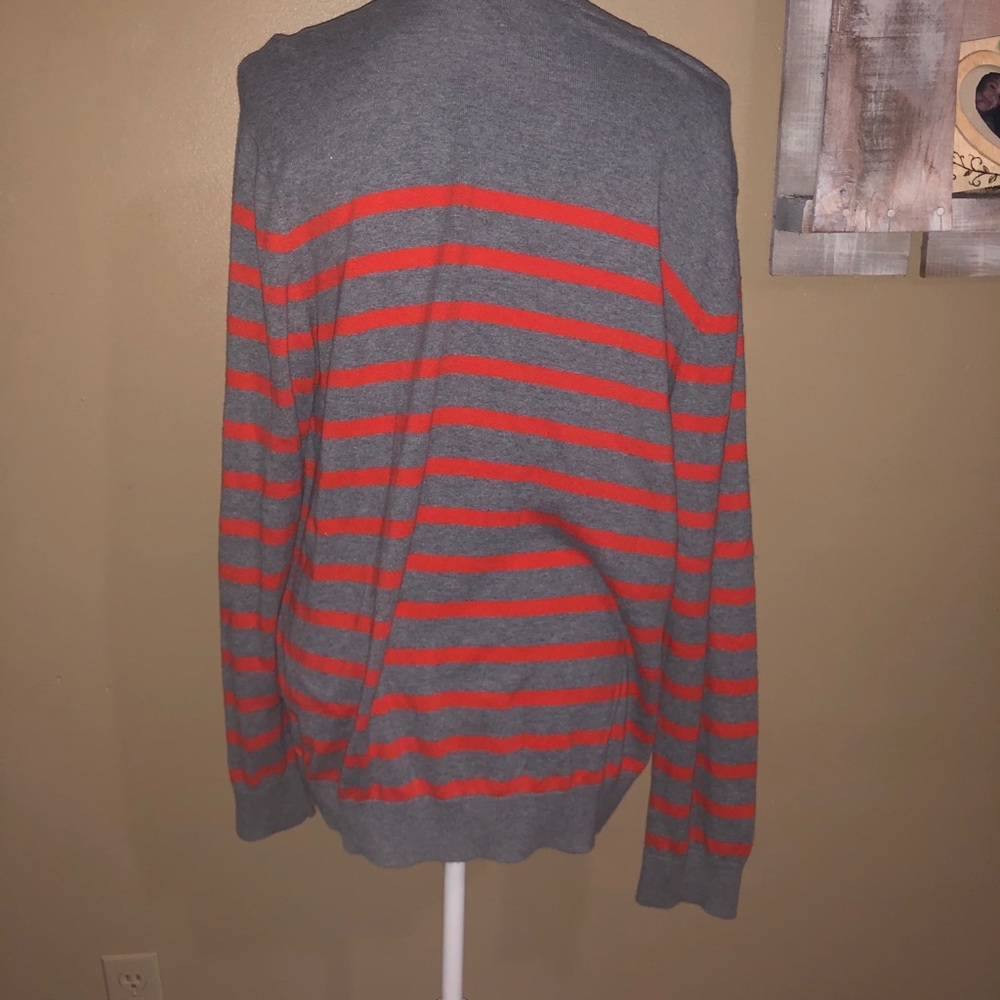 Orange long sleeve shirt
